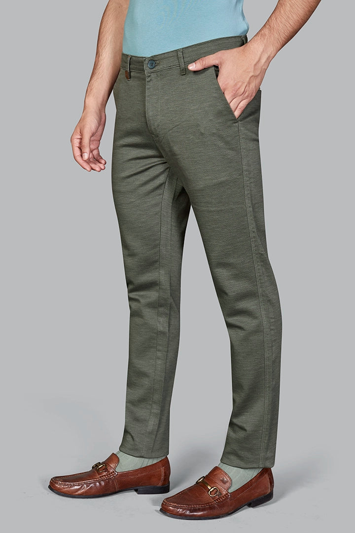 Motif Pants - Olive