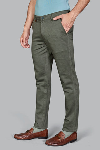 Motif Pants - Olive