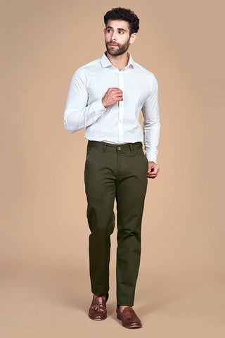 Classic Chinos - Olive