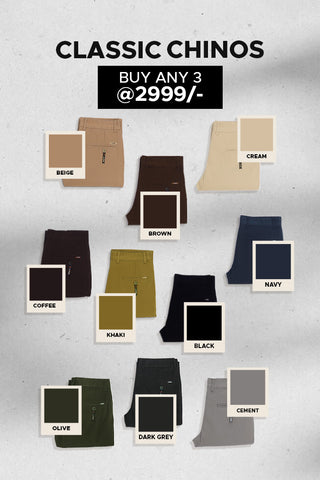 Classic Chinos - Bundle